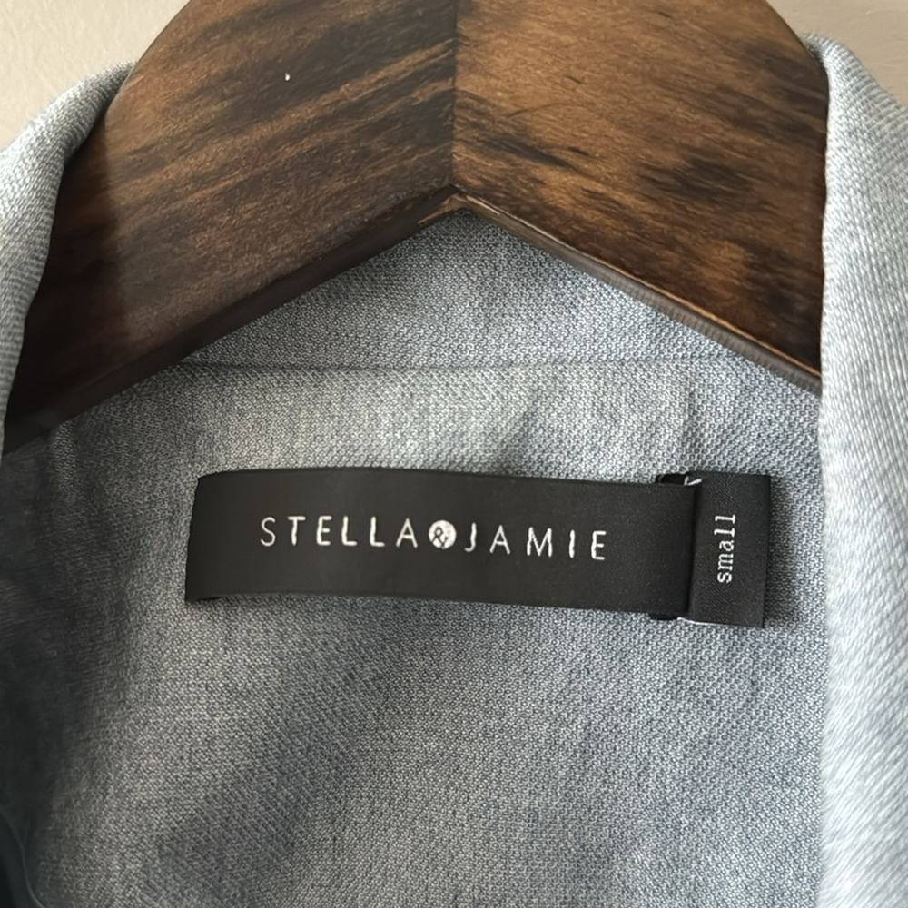 STELLA & JAMIE MULTI WAY LONG SLEEVE OR SHORT SLEEVE MOTO JACKET SIZE SMALL - Picture 11 of 11